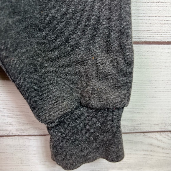 Champion Vintage Harvard VE-RI-TAS Gray Crewneck Pullover Sweater Size M - Picture 5 of 10